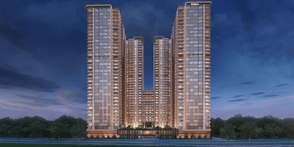 Sobha Elysia luxury residential apartments for sale in GIFT City, Gandhinagar Under Construction