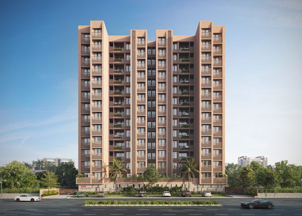 Venus Deshna luxury residential apartments for sale in Naranpura, Ahmedabad Under Construction