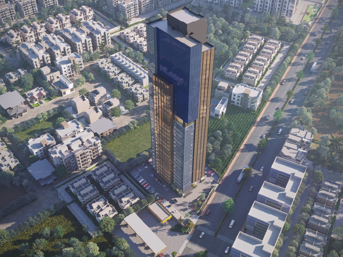 TIMES MARVEL commercial property for sale in Thaltej, Ahmedabad Under Construction