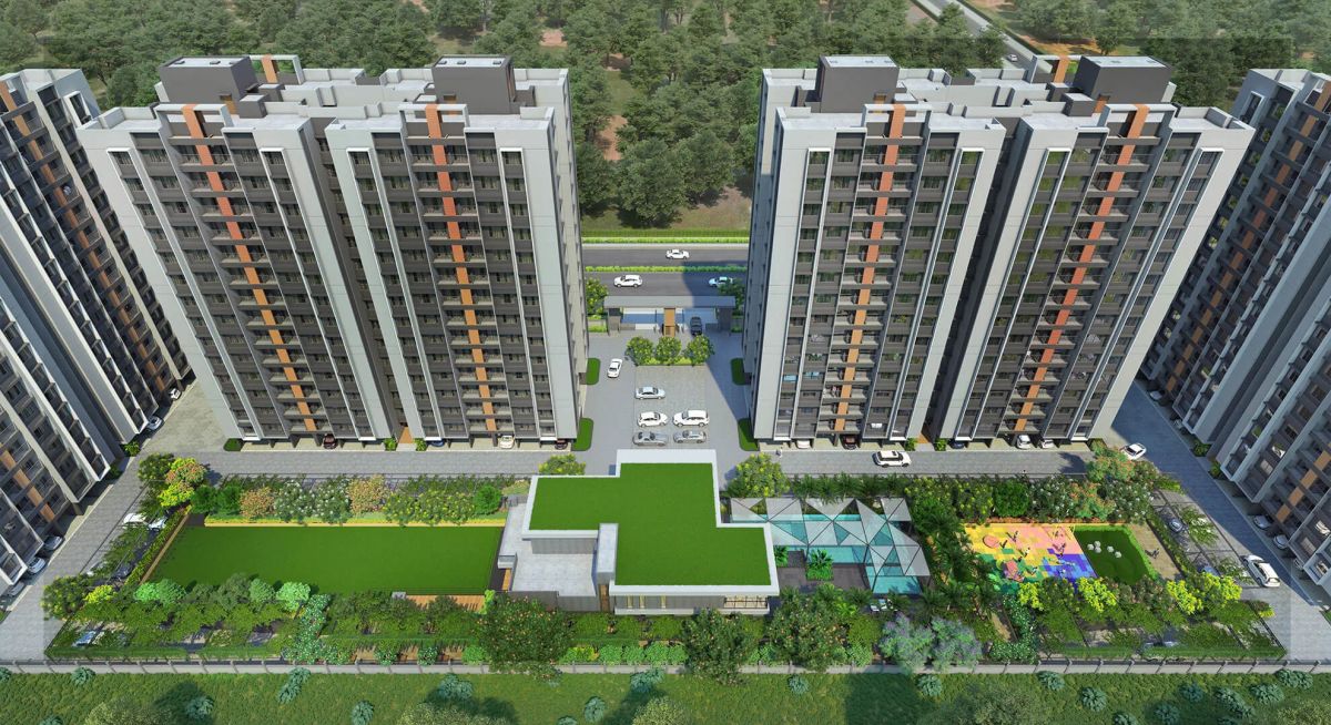 Amogha luxury residential apartments for sale in Adani Shantigram, Ahmedabad Under Construction