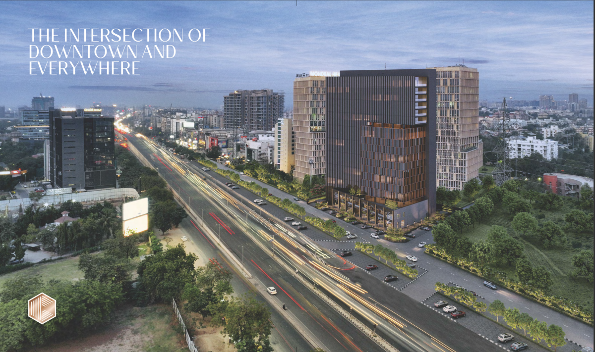 The Crest commercial property for sale in Satellite, Ahmedabad Under Construction