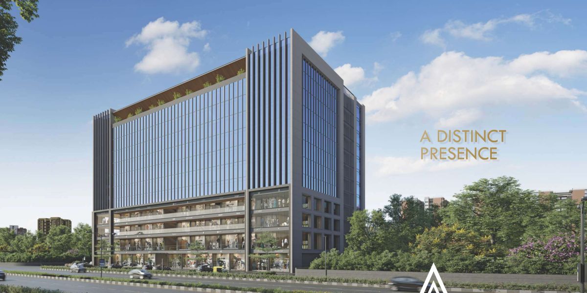 Business Gateway commercial property for sale in Jagatpur, Ahmedabad Ready To Move